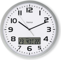 Ceas de perete DCF Moorea 30 cm Argintiu