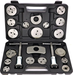 Pek kit set universal pentru împingerea și rotirea pistoanelor de frână, 21 piese