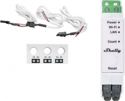 Shelly Pro 3EM măsurător de consum energetic cu Wi-Fi
