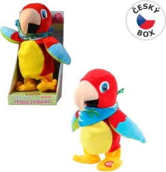 Papagal care merge și repetă – 22 cm