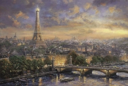 Puzzle Paris – orașul iubirii 1000 piese SCHMIDT