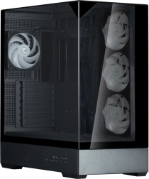 Carcasă P40 Prism Plus mid‑tower neagră