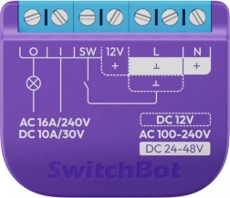 Releu inteligent cu contact fără tensiune SWITCHBOT Relay Switch 1