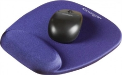 Suport ergonomic din spumă albastră pentru mouse