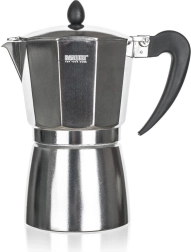 Cafetieră JADE pentru 9 cești ibric moka din aluminiu 400 ml