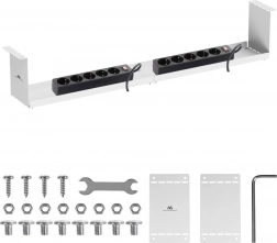 Organizator compact de cabluri sub birou Maclean MC-107