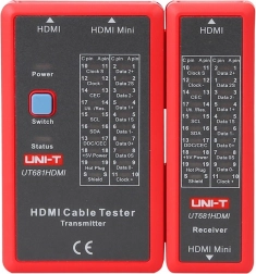 Tester pentru cabluri HDMI UNI‑T UT681HDMI