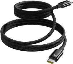 Baseus Tungsten Gold cablu de încărcare USB-C la USB-C 100W 1m negru