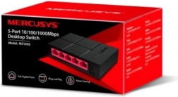 Switch gigabit Mercusys cu 5 porturi MS105G