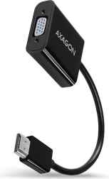 Adaptor AXAGON HDMI la VGA cu audio și alimentare microUSB