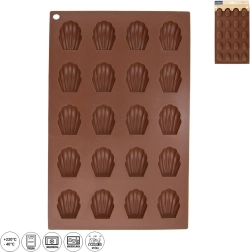 Formă din silicon pentru biscuiți în formă de scoici Orion