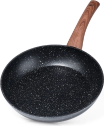 Tigaie din granit Black & Wood 24 cm