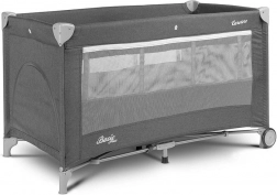 Pătuț de călătorie Caretero Basic Plus graphite