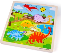 Puzzle cu sunet Dinozauri