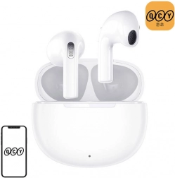 căști true wireless qcy t20 ailypods albe