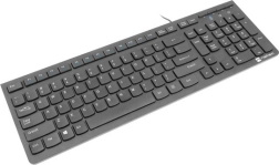 NATEC Discus 2 slim tastatură neagră