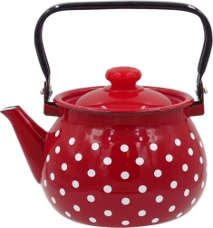 Ceainic emailat cu buline 2,5 l TORO