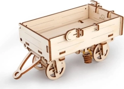 Puzzle 3D mecanic din lemn remorcă UGEARS (68 piese)
