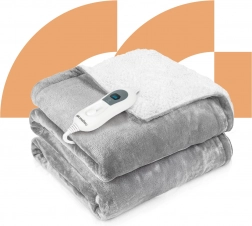 pătură electrică încălzită CozyHeat 120W gri