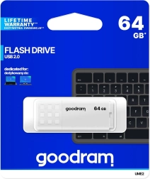 USB flash drive GOODRAM UME2 64 GB alb