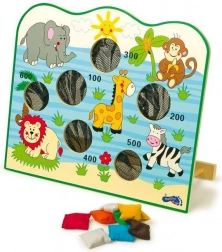 Joc de aruncare din lemn Africa