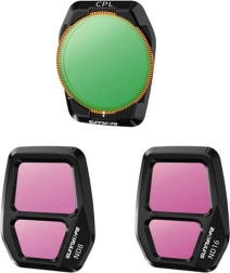 Sunnylife set filtre pentru drone AIR 3S - CPL, ND8 și ND16