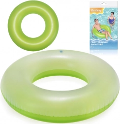 Bestway colac plutitor gonflabil neon portocaliu 91 cm – verde