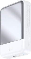 Baterie externă magnetică Mcdodo 10000 mAh, 30 W (albă)