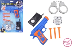 Set de poliție cu săgeți cu ventuză pentru copii