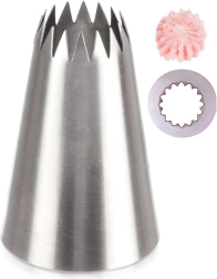 Dui pentru decorare – stea deschisă din oțel inoxidabil