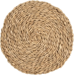 Suport rotund natural pentru masă 35 cm