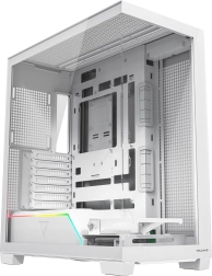 Carcasă PC MODECOM Volcano Stellar Plus ARGB Midi, albă
