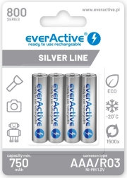 Baterii reîncărcabile AAA 800 mAh – 4 buc