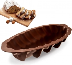 Formă din silicon pentru cozonac 41 cm