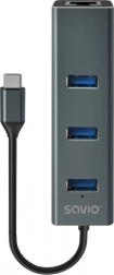 Adaptor USB-C Hub Savio