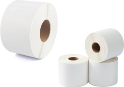 Etichete autocolante termice 100x150mm albe, 500 buc.