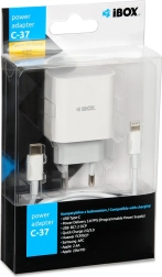 Încărcător de rețea iBOX C-37 USB‑C 20W Power Delivery