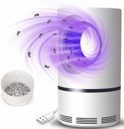 Capcană UV pentru țânțari și muște cu alimentare USB