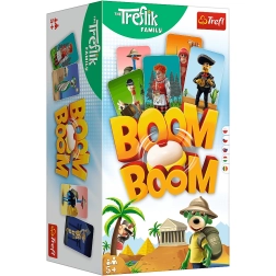 Boom Boom Familia Treflíkov – joc rapid de cărți de perspicacitate cu clopoțel