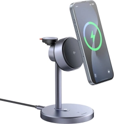 Mcdodo stație de încărcare wireless 3 în 1 Qi2 15 W cu adaptor de rețea de 33 W