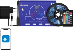Bandă LED inteligentă RGB Wi‑Fi 5 m Sonoff L2 Lite