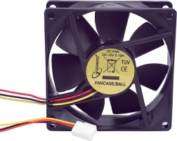 Ventilator cu rulmenți de 80 mm