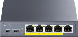 Switch PoE+ gigabit cu 5 porturi, 36 W