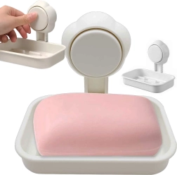 Mâner de săpun de baie pentru perete cu ventuză