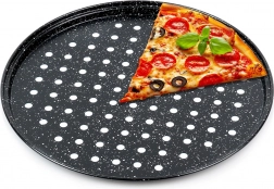 Tavă pentru pizza din granit perforată 28 cm