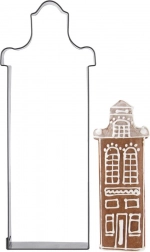 Formă decupaj din inox în formă de căsuță 14 cm