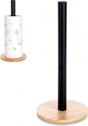 Suport metalic pentru prosoape de hârtie, negru, 32,5 cm