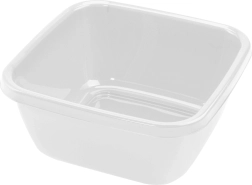 Lighean pătrat din plastic 9 l HEIDRUN