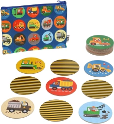 Petit Collage Pexeso Mașini de Construcție