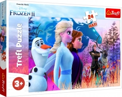 Puzzle MAXI 24 piese FROZEN 2 – Aventură magică